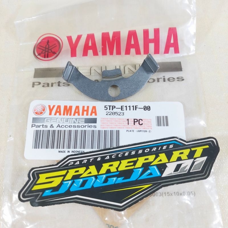 Plat Besi Penahan Tahanan Kancing Noken As Jupiter Z Vega R ASLI ORIGINAL YAMAHA 5TP-E111F-00