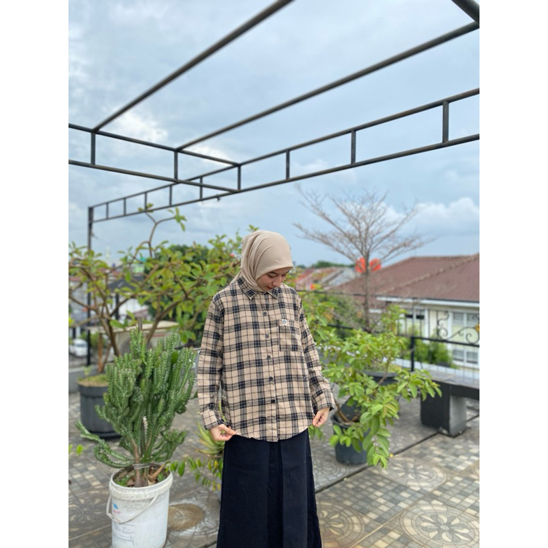 Jujengs - Cream Flannel Shirt