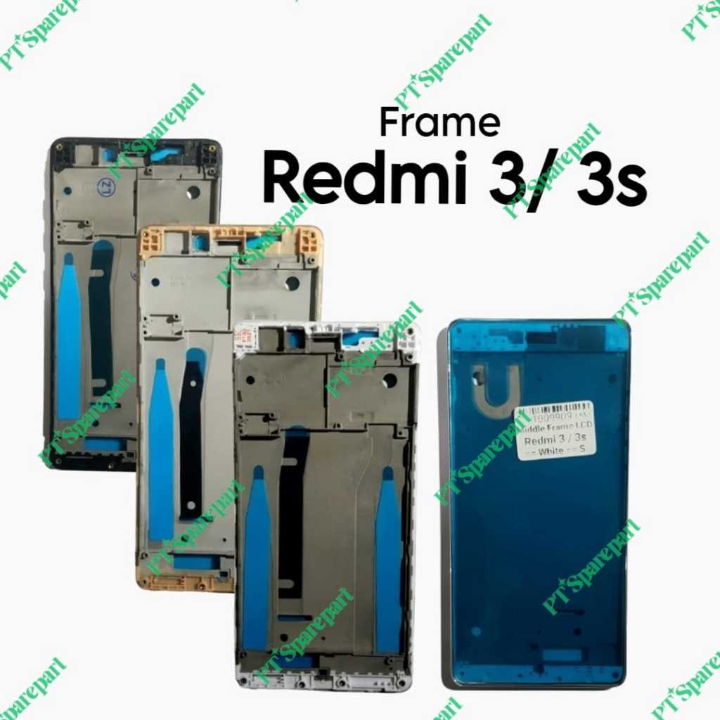 Frame Tulang Tengah Redmi 3 / Redmi 3S / Redmi 3X / Redmi 3 Pro - Tempat Dudukan LCD & Mesin