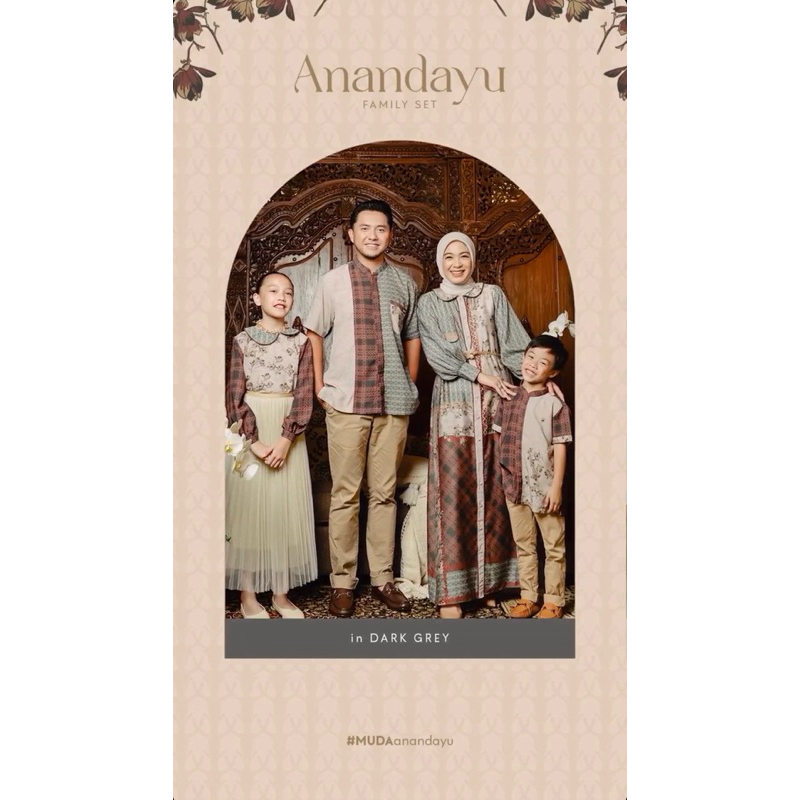 muda official x anandayu raya family collection preloved