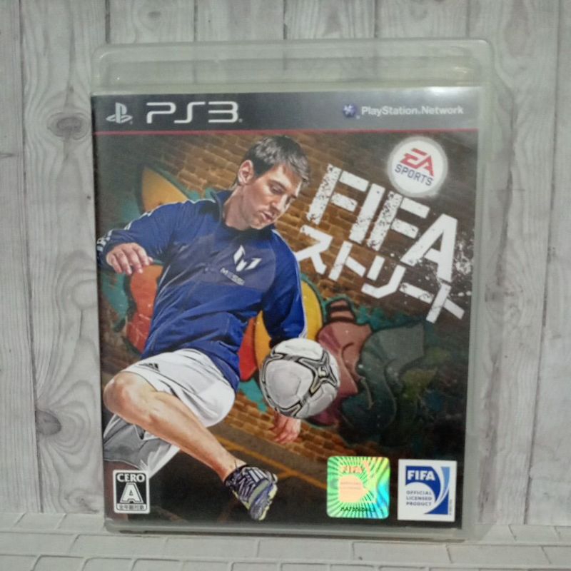 BD CD KASET ORIGINAL PS3 Fifa Street Jpn Bahasa Jepang lengkap manual book