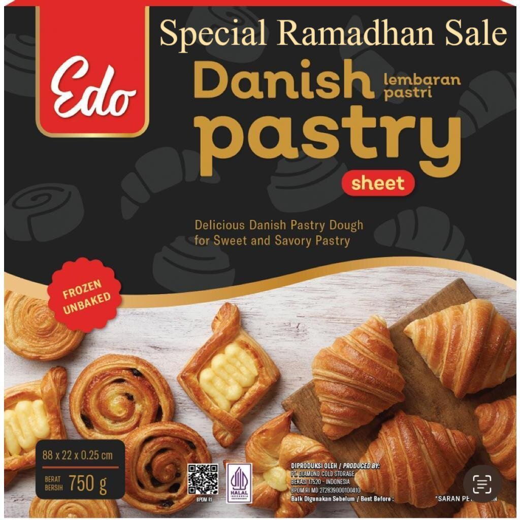

Edo Danish Pastry Sheet 750 gram