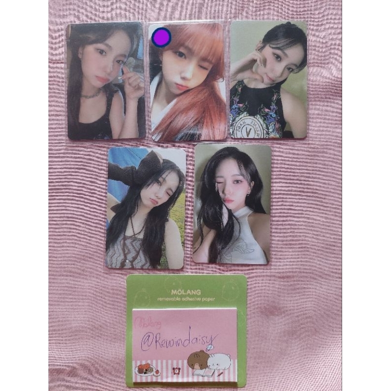 (baca deskripsi) wts want to sell pc photocard kep1er seo youngeun first impact connect 1 love struc