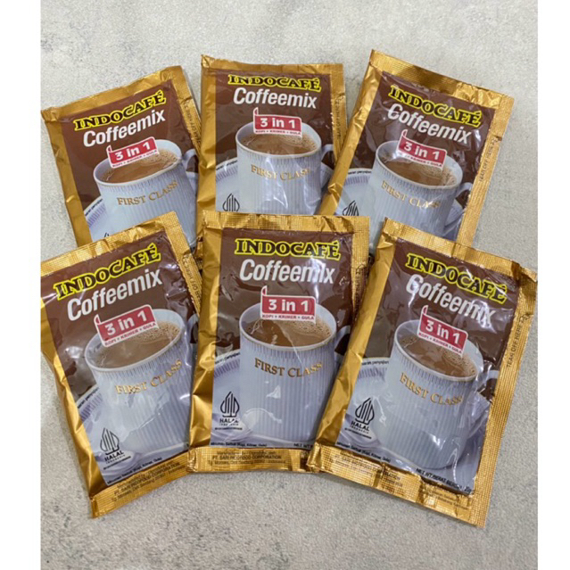 

MURAH BANGET Indocafe Coffemix 3in1(Kopi,Krimer,Gula) 20g EXP 2025