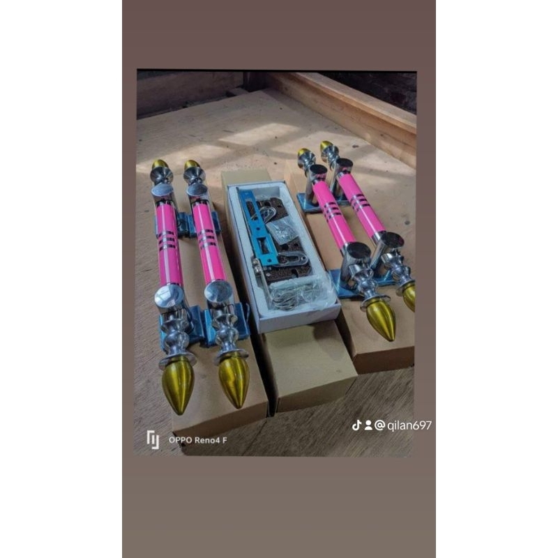 handle/tarikan pintu kupu tarung panjang 45cm