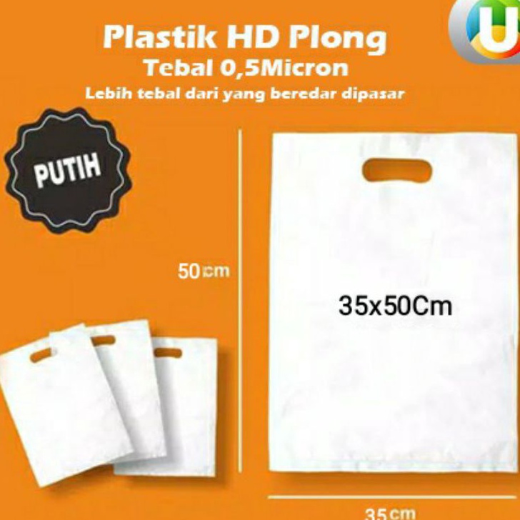 

Mega Sale Akhir Tahun Isi 2pcs Plastik Plong HD Plastik Putih Oval 35x5 Kantong Plastik Olshop tebal 5Micron Murah