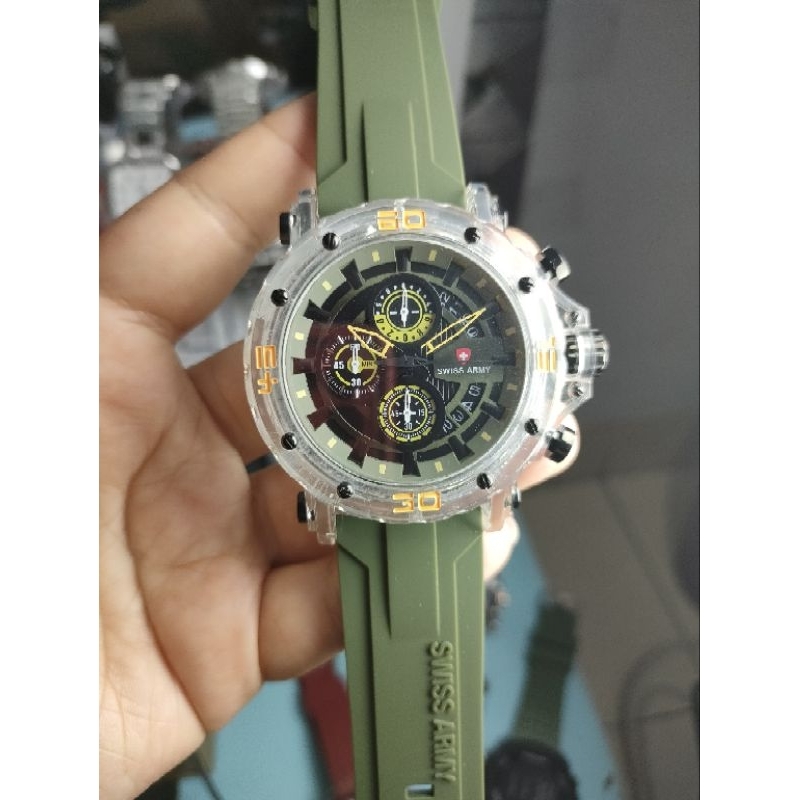 JAM TANGAN ARLOJI PRIA COWOK SPORTY TAHAN AIR