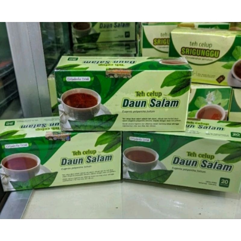 

TEH DAUN SALAM ASLI HERBAL AMPUH TURUNKAN ASAM URAT GULA DARAH TINGGI KOLESTROL ISI 20 KANTONG