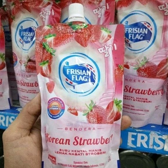 

Susu Bendera Pouch 280ml krimer/coklat/Strawberry