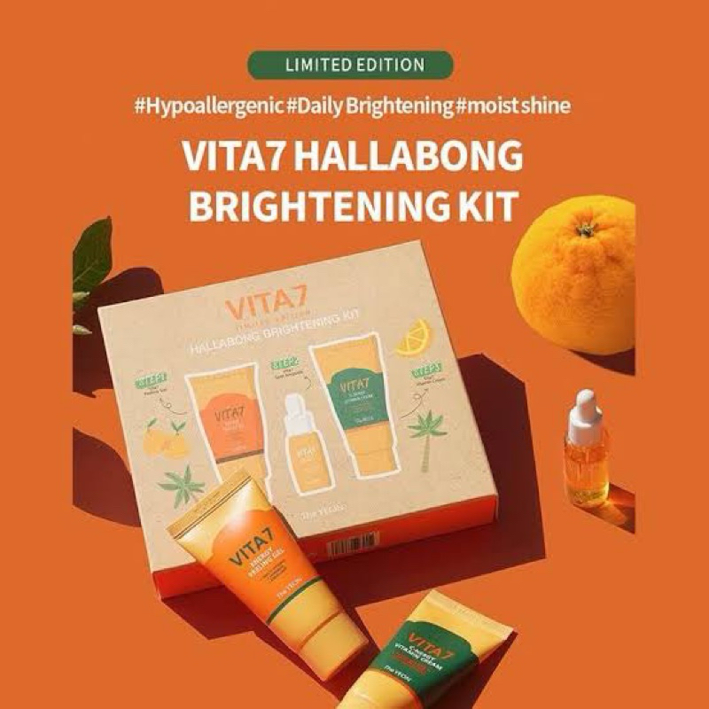 The Yeon Vita 7 Hallabong Brightening Kit