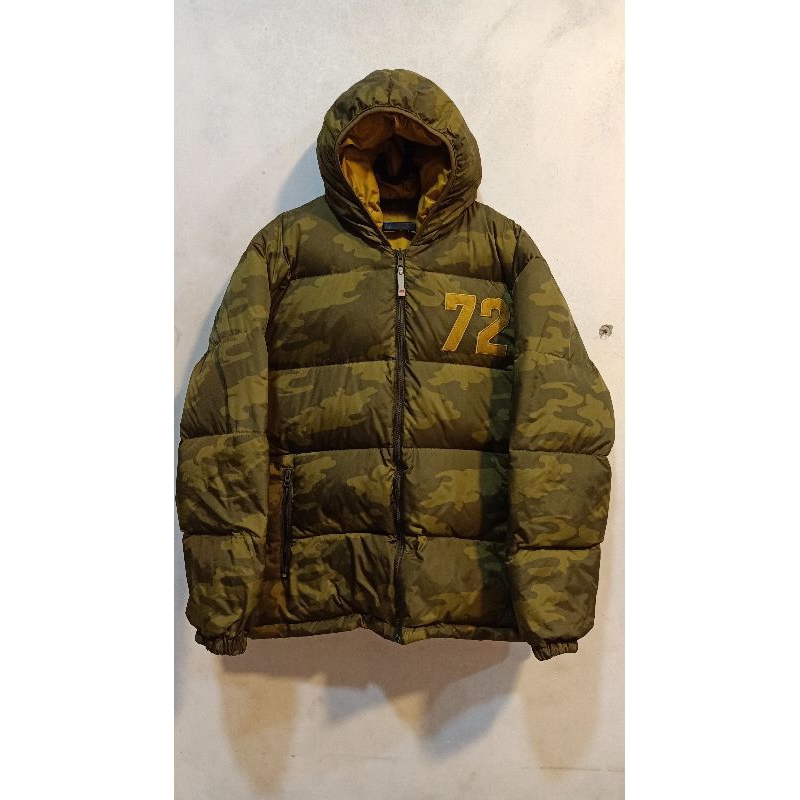 Jacket Bulang Army Bolak balik Merk Ecko Function