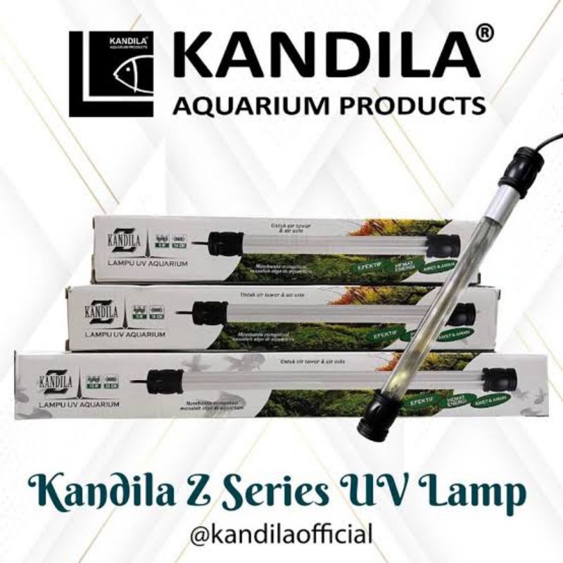 LAMPU UV AKUARIUM KANDILA Z ULTAVIOLET 5 WATT / 9 WATT