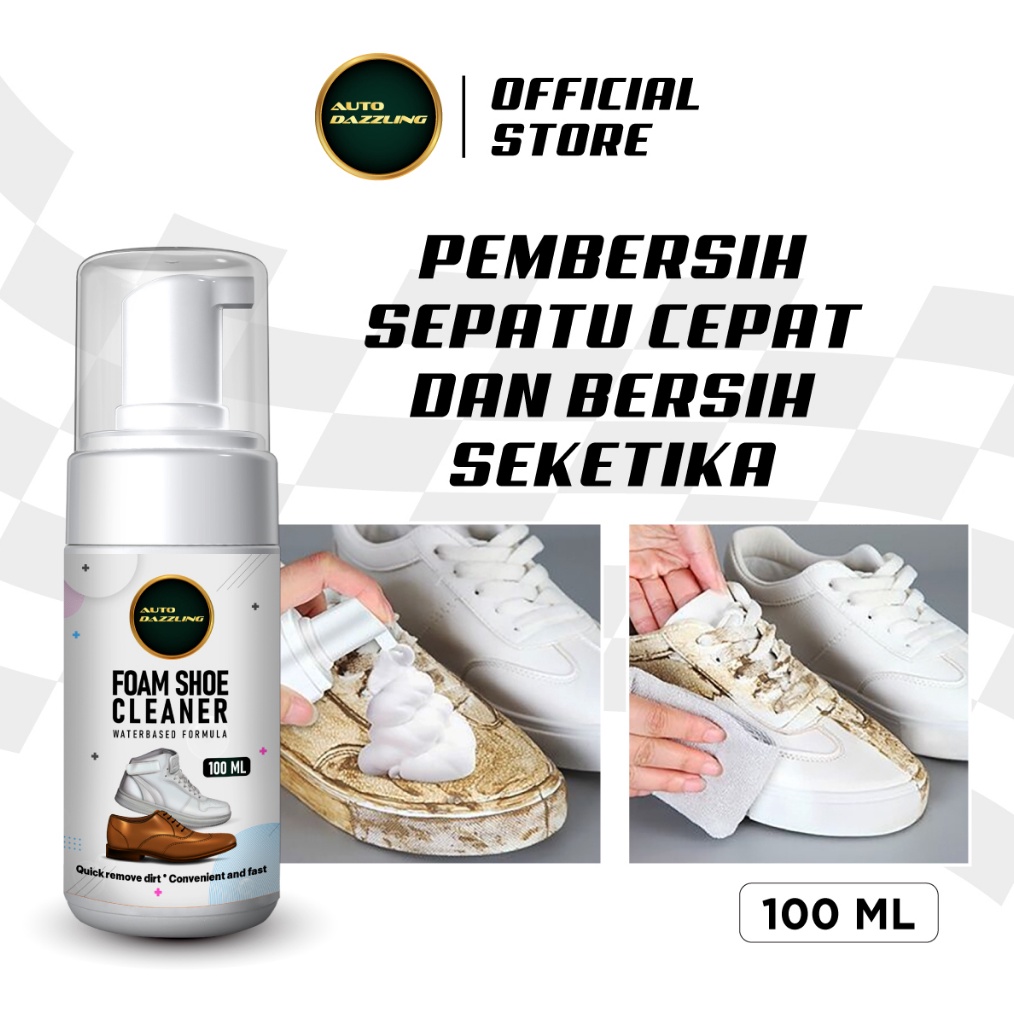 COD Shoe Care Pembersih Sepatu Foam Shoes Cleaner buruan