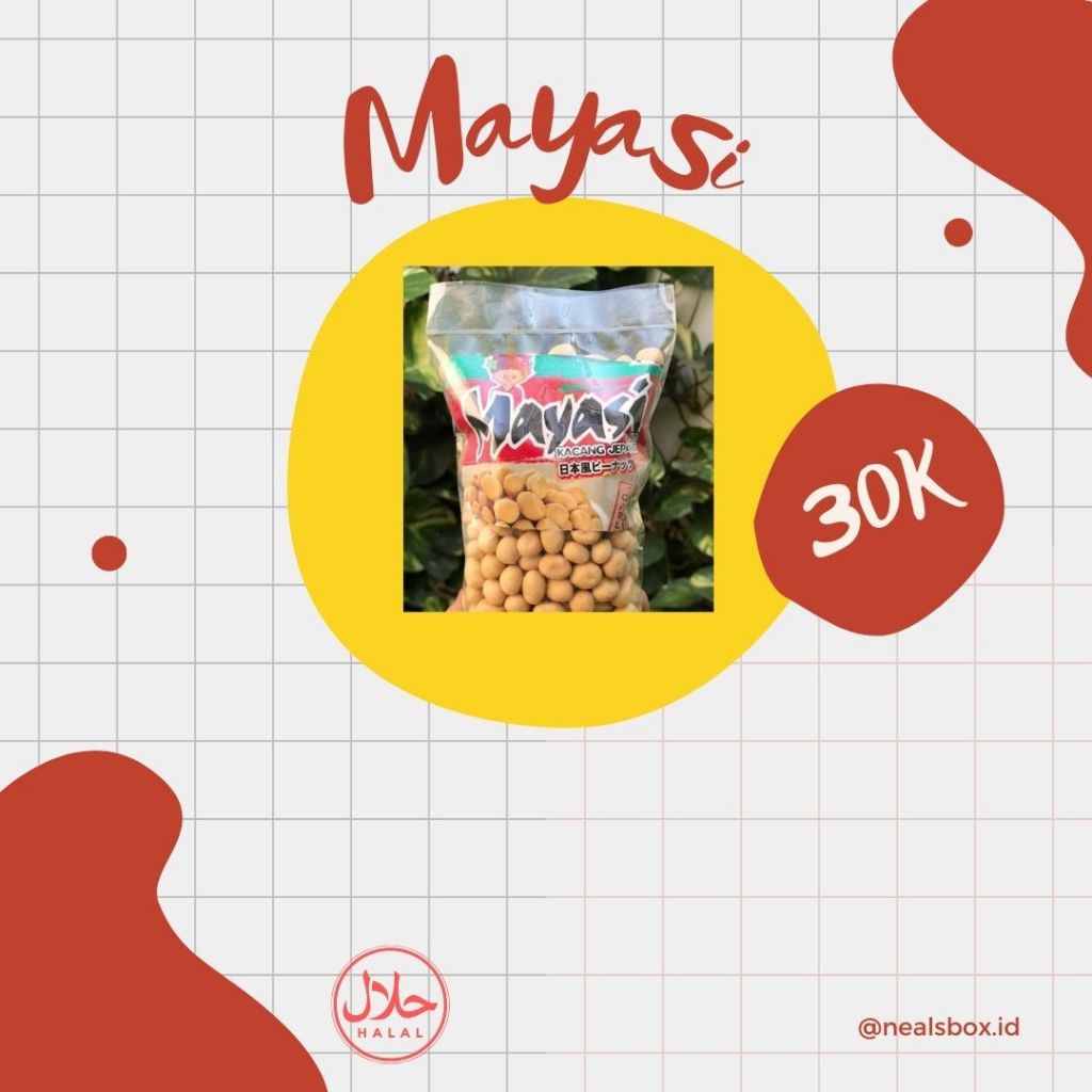 

Kacang Mayasi 250gr