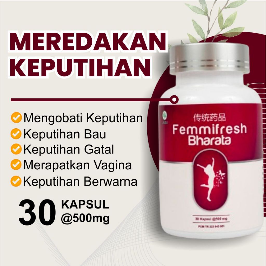 Obat Keputihan Gatal dan Bau yg Paling Ampuh di Apotik Resmi BPOM Femifresh Bharata