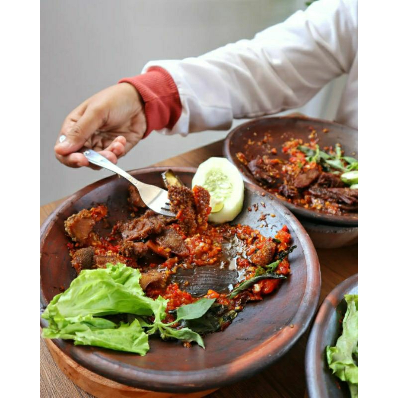 PIRING TANAH LIAT TAHAN PANAS 25CM / COBEK TANAH LIAT TAHAN PANAS 30CM / PIRING JADUL TANAH LIAT /CO