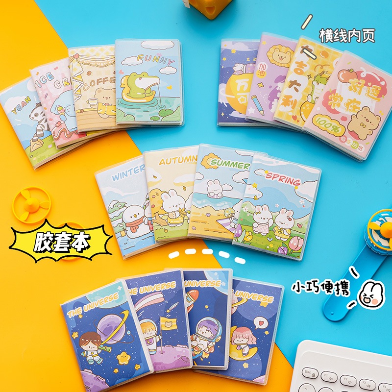 Kakamoe - Notebook / Buku Kartun  / buku Kecil / Mini Notebook / Buku Catatan Kecil A7