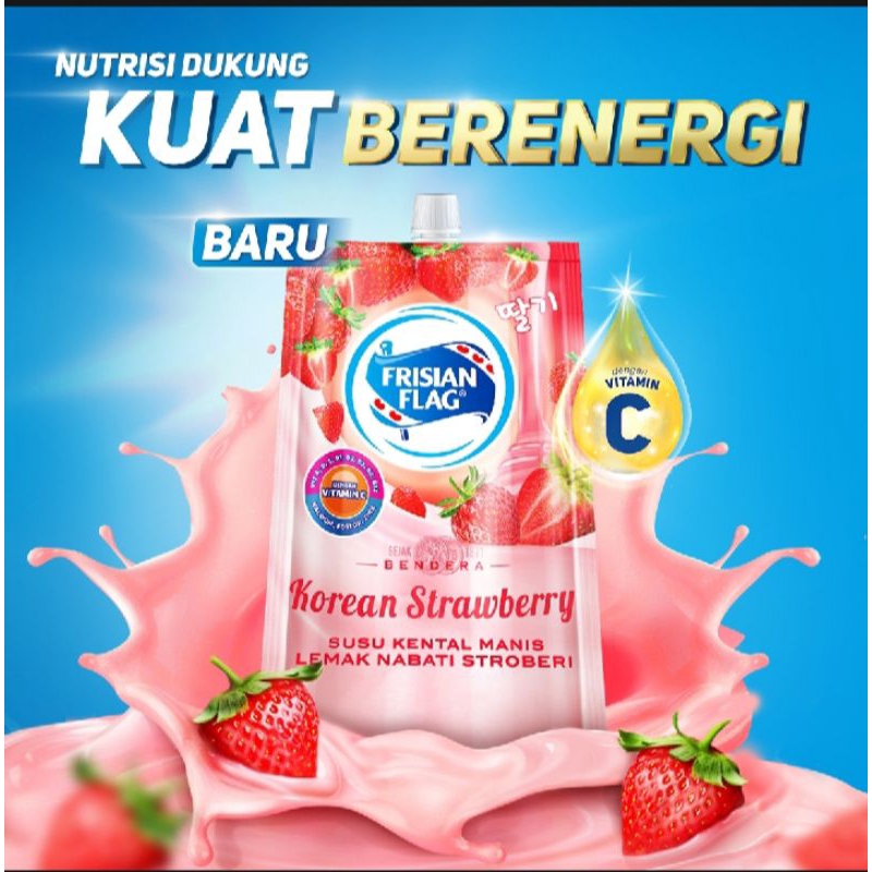 

frisian flag strawberry 260ml
