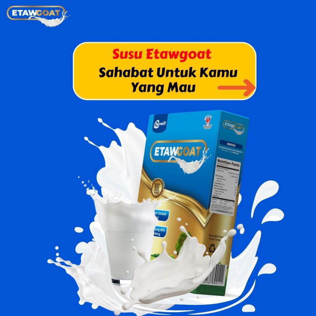 

Etawgoat Susu Kambing Etawa Bubuk Original Berkualitas isi 200 gram