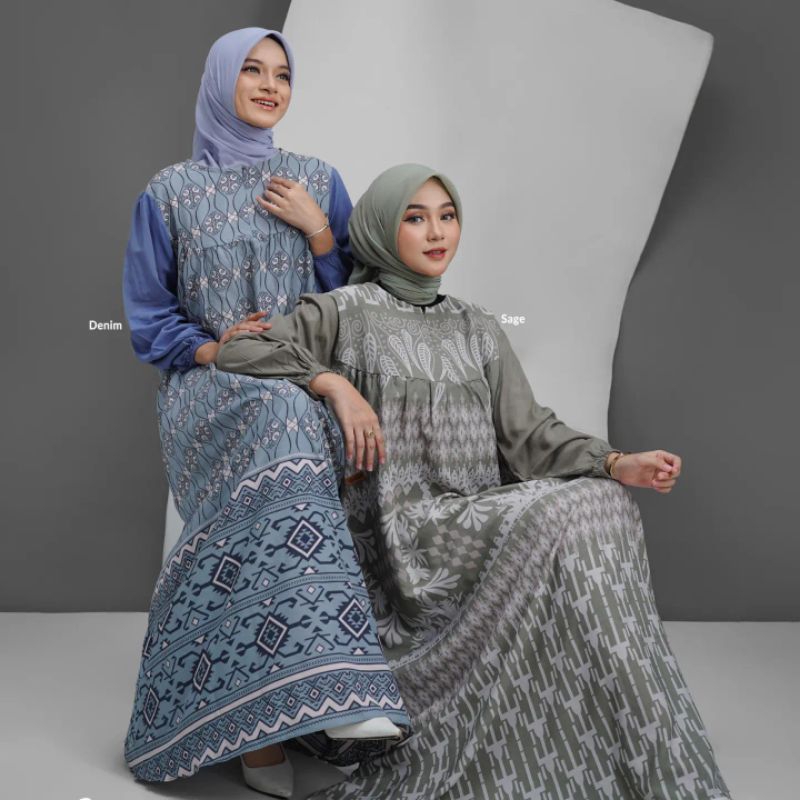 𝓼𝓹 GIZELLIA DRESS by Quinza [ NEW - Quinza Dress Series ] Gamis Quinza