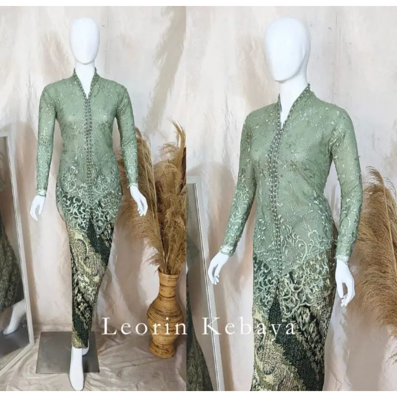 NEW Kebaya Hijau Sage