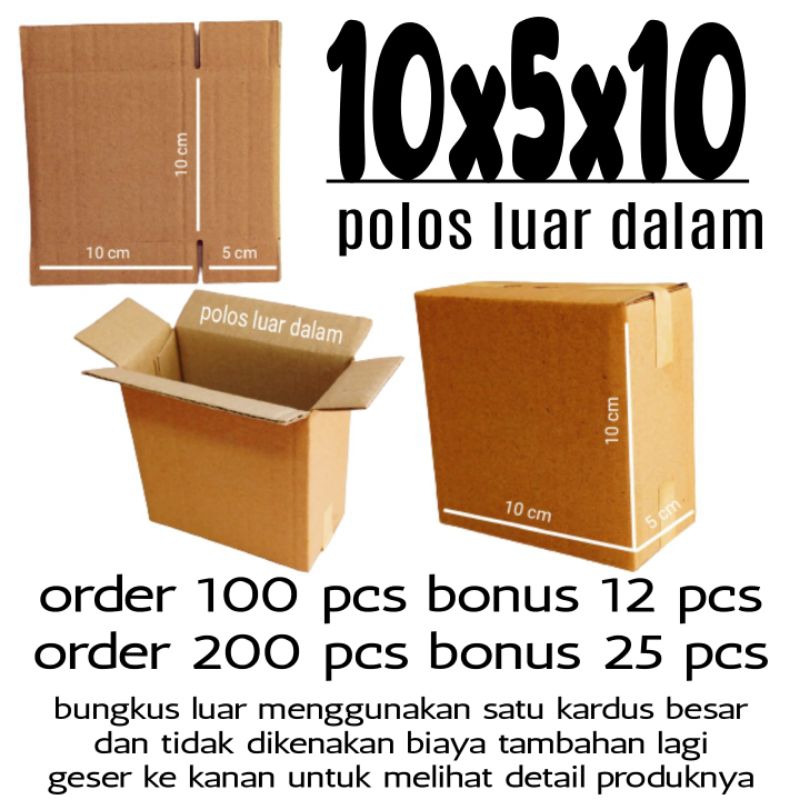 

Kardus Packing 10x5x10