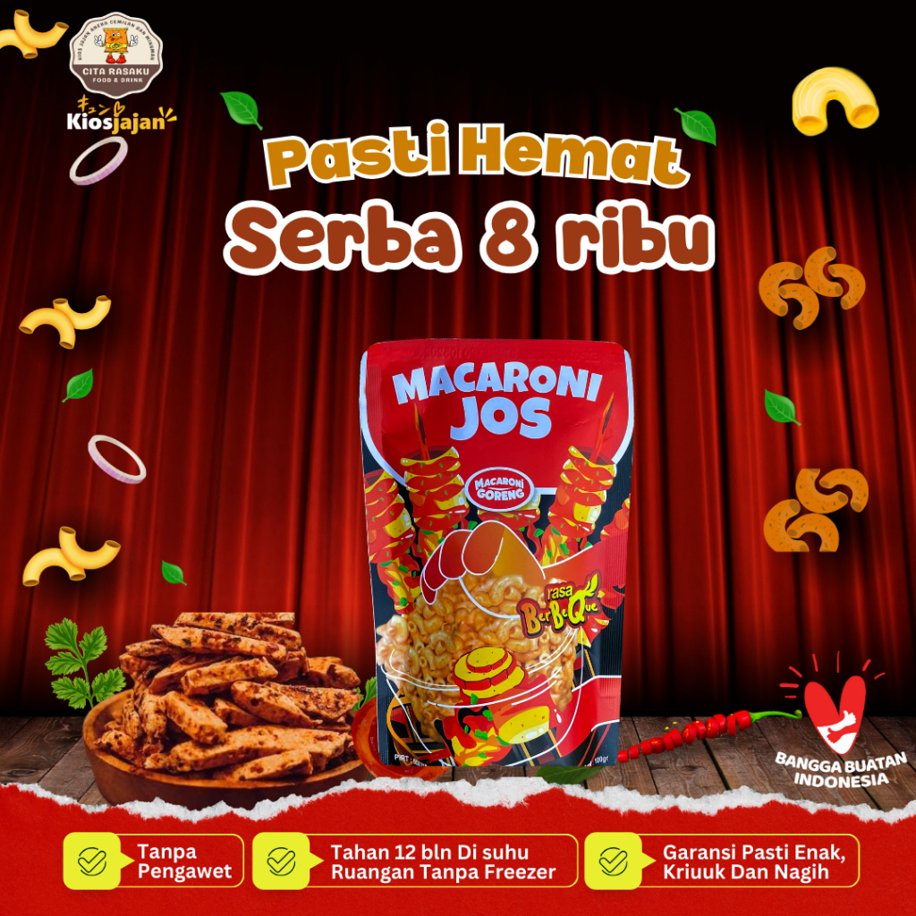 

Macaroni Jos Rasa BBQ