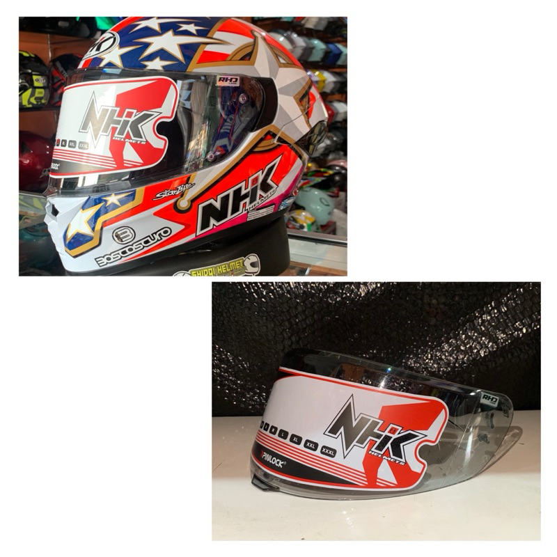 KACA HELM FLAT VISOR NHK MARK-1 | NHK MARK-1 ELITE | ORIGINAL NHK