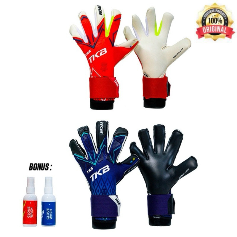 Kaos Tangan Kiper/ Gloves Kiper TKB FORSTE 3.0 EASTRE (RED/WHITE SKU:TKB24) & (BLUE/BLACK SKU:TKB23)
