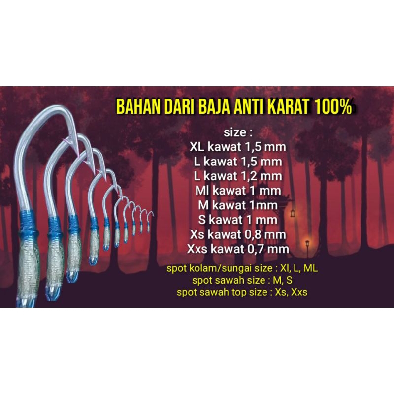 KAIL PANCING UREK BELUT 1 SET//HARGA LEBIH MURAH