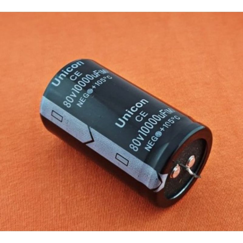 ELCO 10000uF/80v UNICON 10000/80v Kapasitor 10000uF 80v UNICON