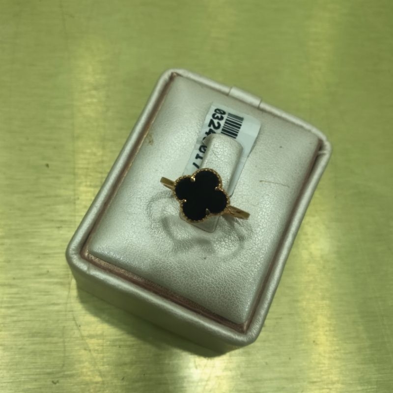 CINCIN VANCLEEF CAT HITAM