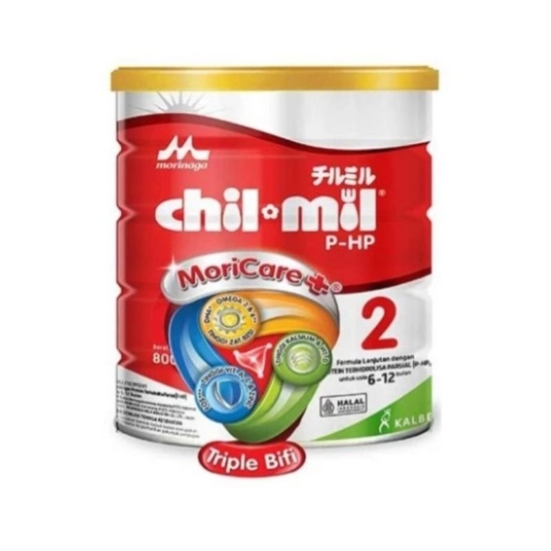 Morinaga ChilMil Php 2 Susu Pertumbuhan 400 - 800gr Usia 6-12 Tahun