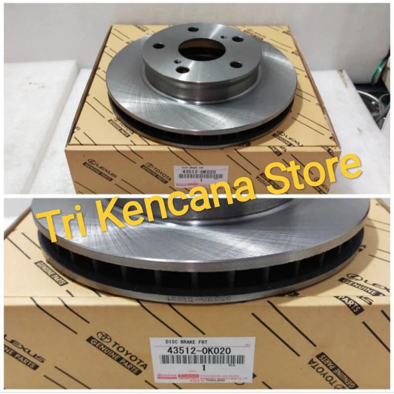 Piringan Rem Disc Brake Depan Toyota Innova 2005-2014 Asli