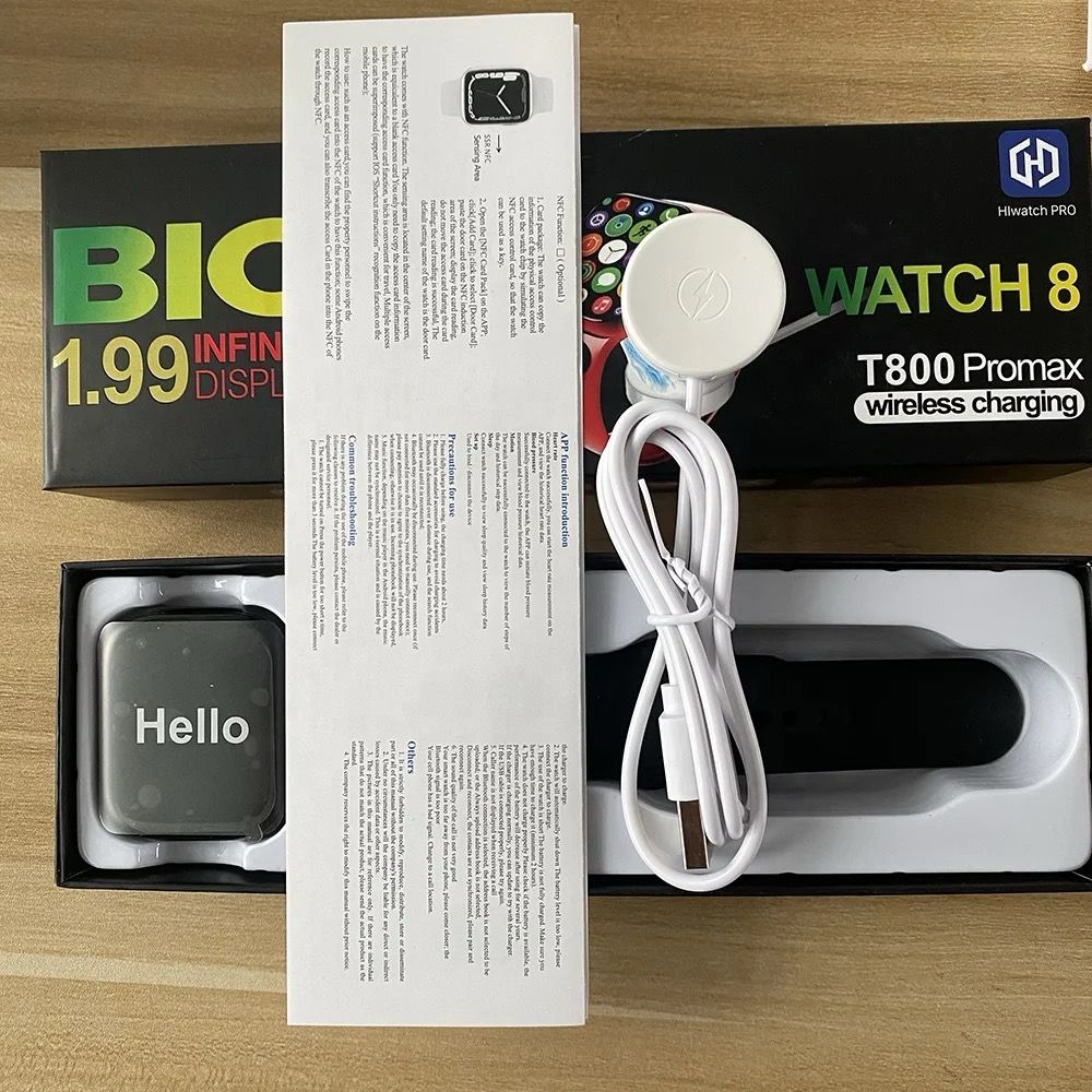 SMARTWATCH T800 PRO MAX Series 8