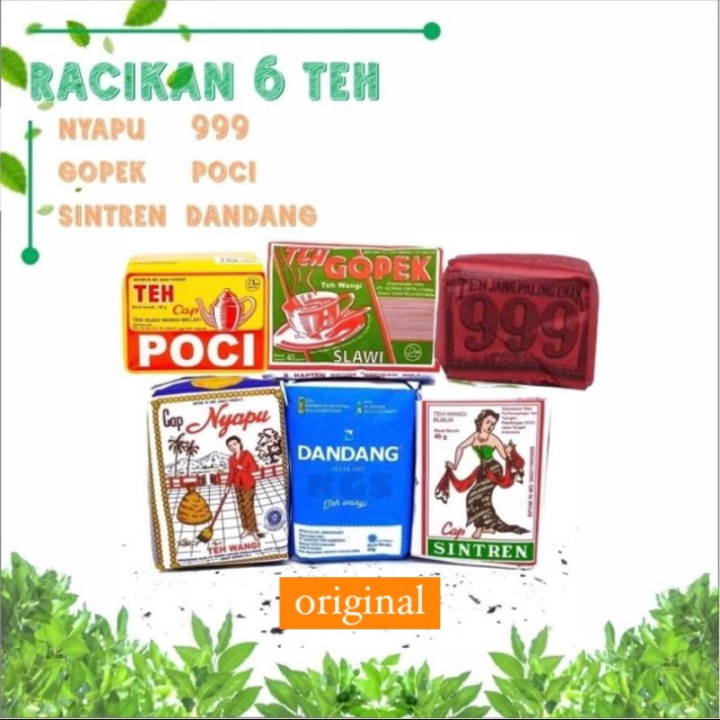 

Teh solo satu paket isi 6 pcs
