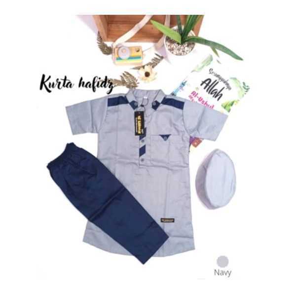 Baju koko anak laki laki terbaru usia 1-10 tahun baju muslim anak laki laki kurta hafizd