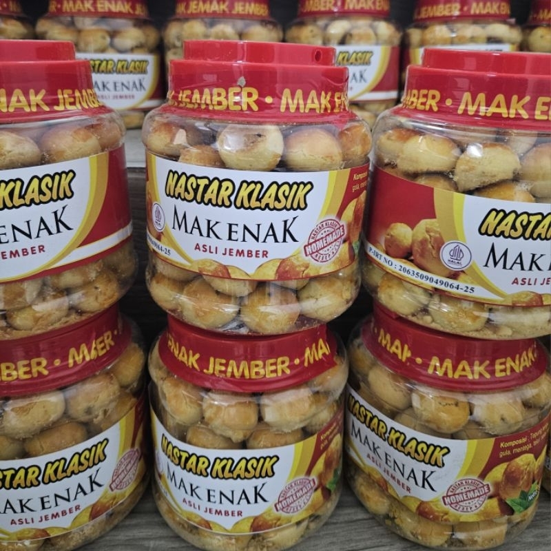 

Nastar Klasik Mak Enak 600gr Kue Kering Lebaran