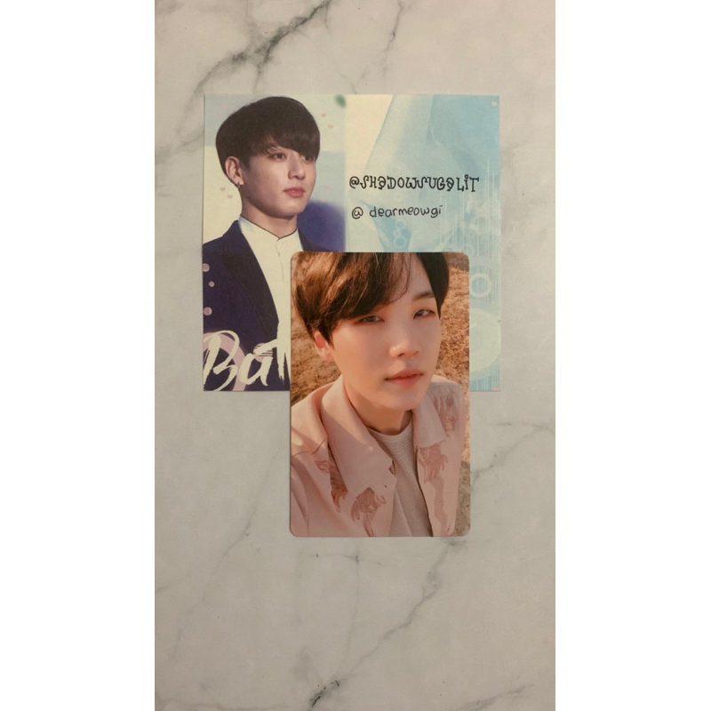BTS SUGA Yoongi Her Y photocard pc
