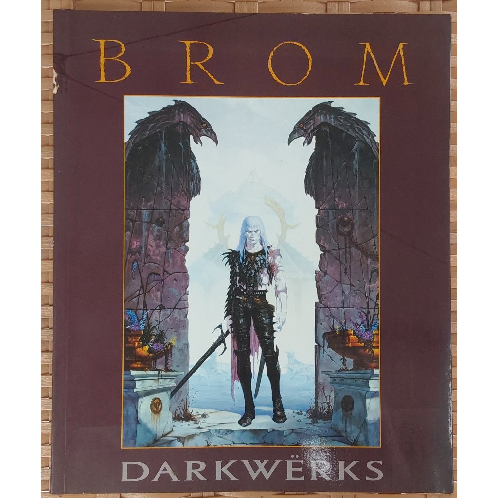 Darkwerks: The Art of Brom (Fantasy Art), 2000, (English/buku bahasa inggris)