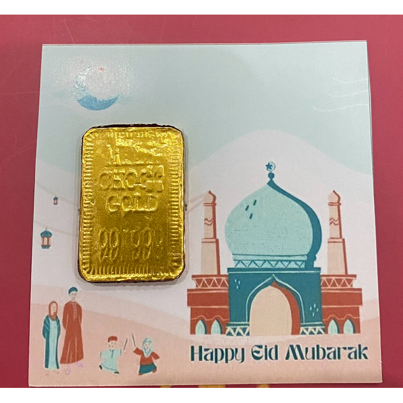 

COKLAT EMAS BATANGAN / CARD COKLAT EDISI LEBARAN / KARTU UCAPAN LEBARAN / COKELAT LEBARAN / COKELAT SOUVENIR