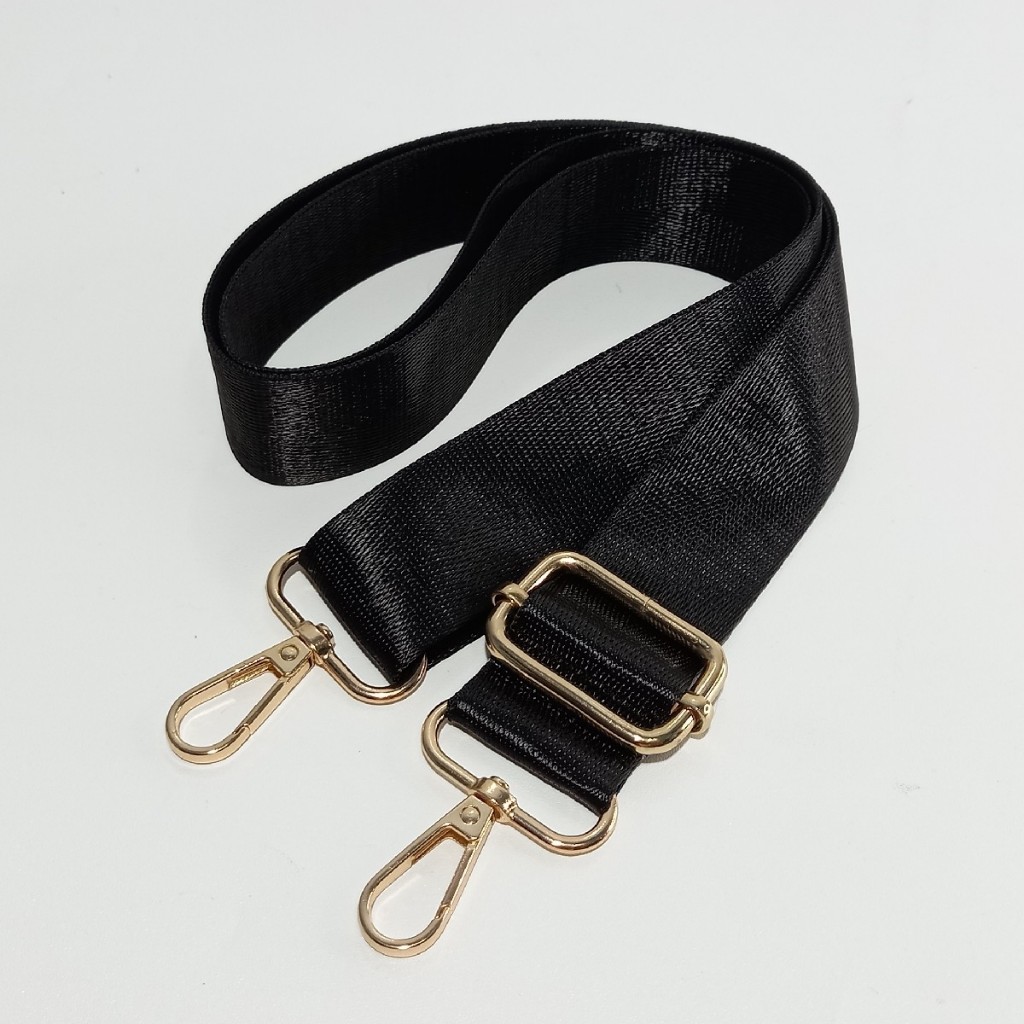 Strap Tali Selempang Tas Wanita Poliester Pengait Gold