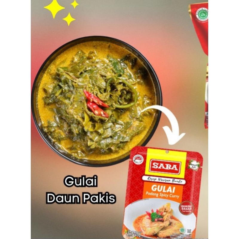 

Saba bumbu gulai 40 gr