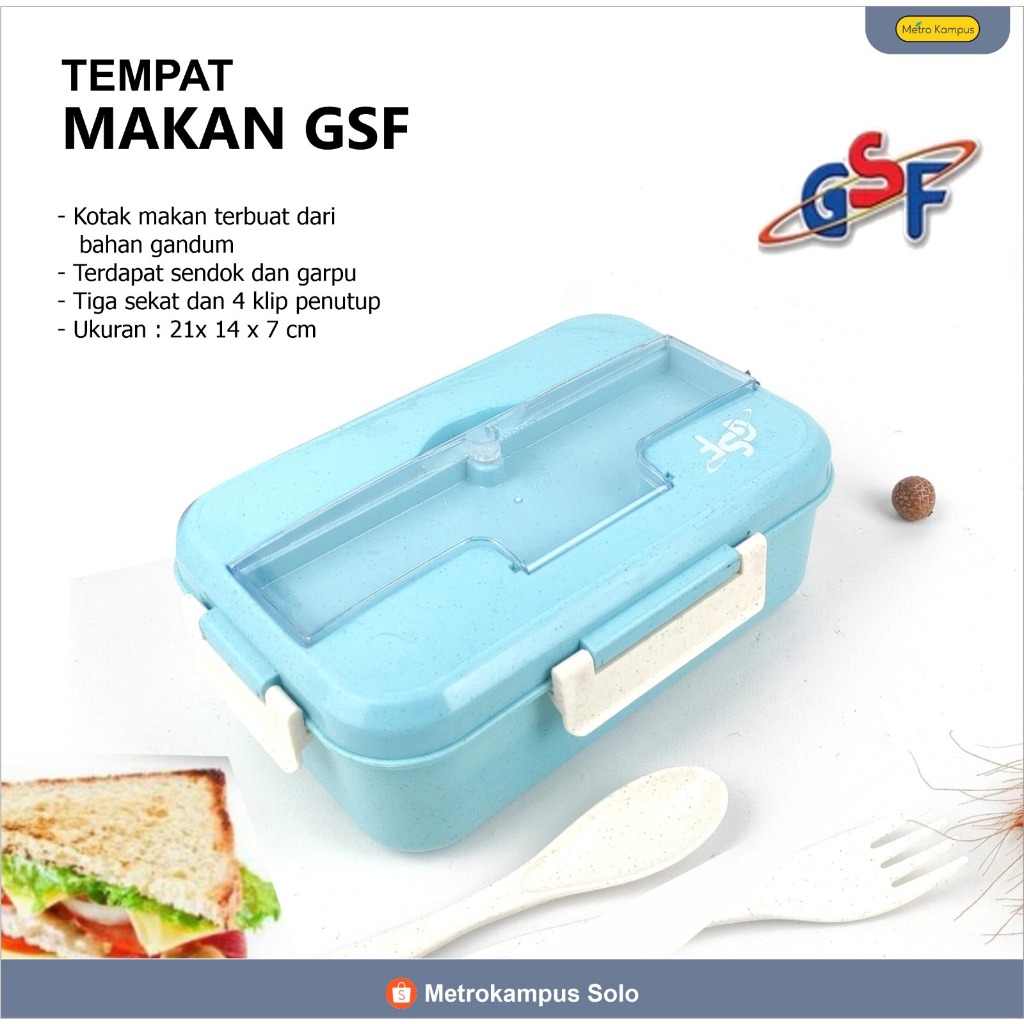 Tempat Makan Anak Sekolah  Tempat Makan Gsf 3103 Kotak Makan Anak Lucu Tempat Bekal Anti Tumpah