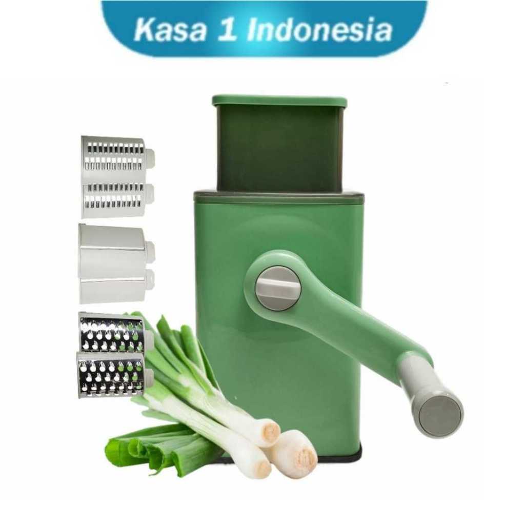 Alat Pemotong Sayuran dan Buah Praktis / Parutan Putar