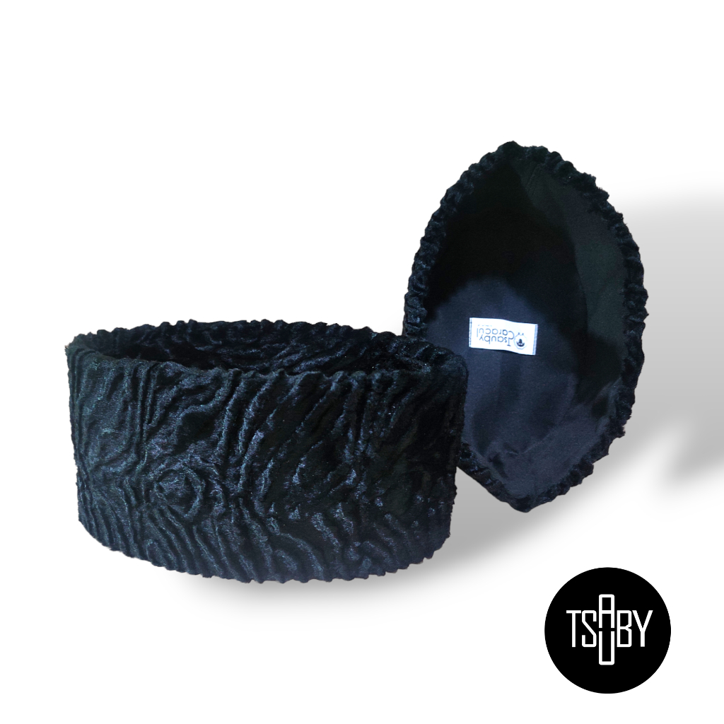 New Peci Songkok Hitam Unik Kopiah Karakul | Peci Songkok Premium | Peci Hitam | Peci Bulu