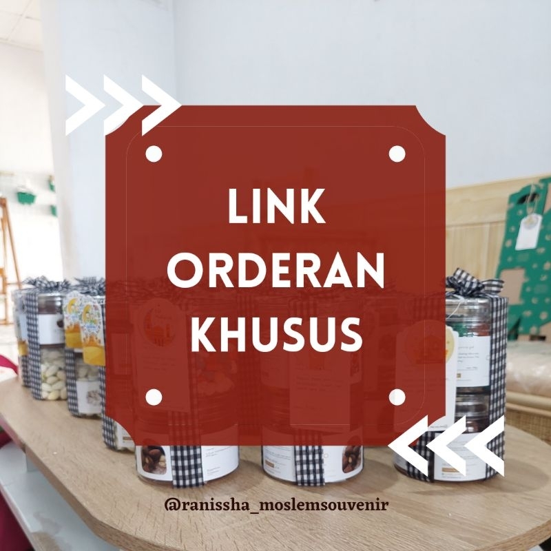 

LINK UNTUK ORDERAN KHUSUS (VIA CHAT ADMIN)