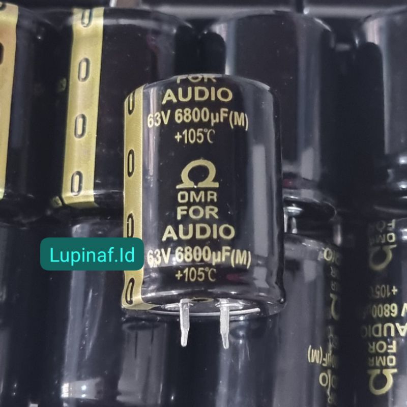 ELCO 6800UF 63V OMR AUDIO ELKO ORIGINAL ORI