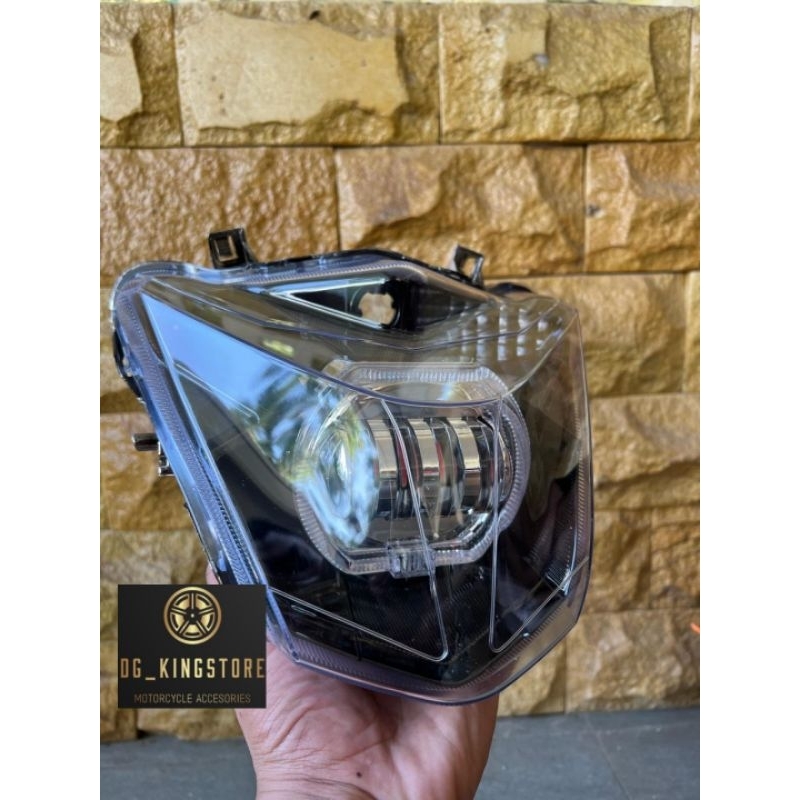 REFLEKTOR LAMPU DEPAN BEAT NEW FI ESP 2016-2019 BEAT STREET BILED BILLED  PROJIE