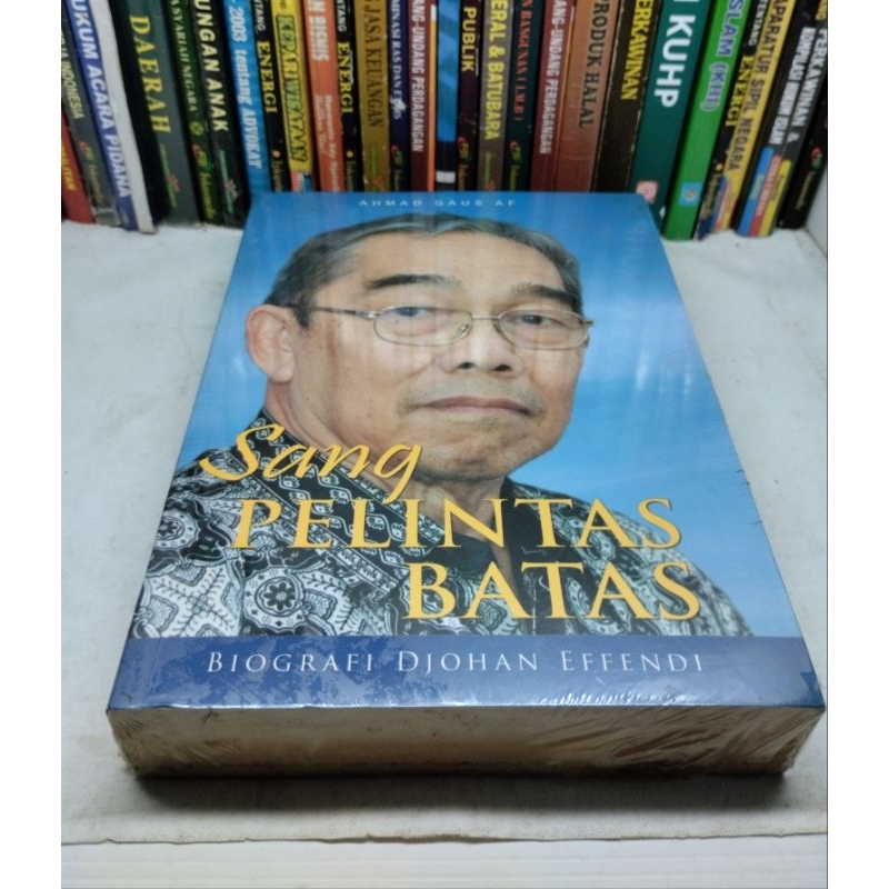 BIOGRAFI DJOHAN EFFENDI SANG PELINTAS BATAS (BARU/SEGEL/HARGA KHUSUS)